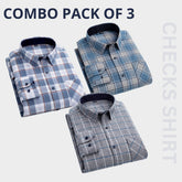 Premium Imported 100% High Quality Check Shirt | Full/Half Sleeve | With Pocket | (FS-99)