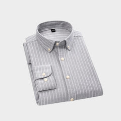 Premium Imported 100% High Quality Striped Shirt | Full/Half Sleeve | With Pocket | (FS-112)