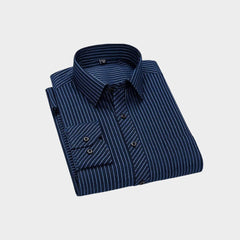 Premium Imported 100% High Quality Striped Shirt | Full/Half Sleeve | With Pocket | (FS-114)