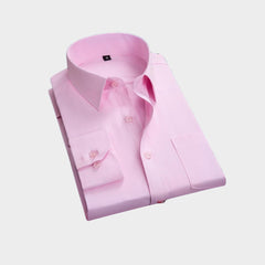 Premium Imported 100% High Quality Cotton Formal Men’s Plain/Solid Shirts| Full/Half Sleeve | With Pocket | (FS-135)