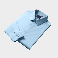 Premium Imported 100% High Quality Cotton Formal Men’s Plain/Solid Shirts| Full/Half Sleeve | With Pocket | (FS-136)