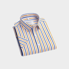 Premium Imported 100% High Quality Striped Shirt | Full/Half Sleeve | With Pocket | (FS-118)
