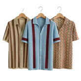 3 Pack Men's Crochet Shirts | Unique Patterns, Ultimate Comfort, Effortless Style| SC-14