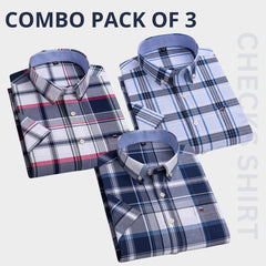Premium Imported 100% High Quality Check Shirt | Full/Half Sleeve | With Pocket | (FS-102)