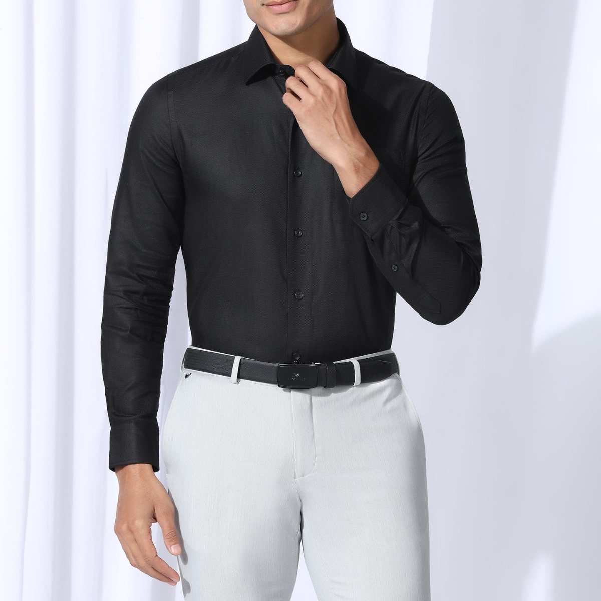 Shirt Happens: 3-Pack Men’s Stylish Formal Shirts – 100% Cotton, Full Sleeves with Pockets (FS-75)